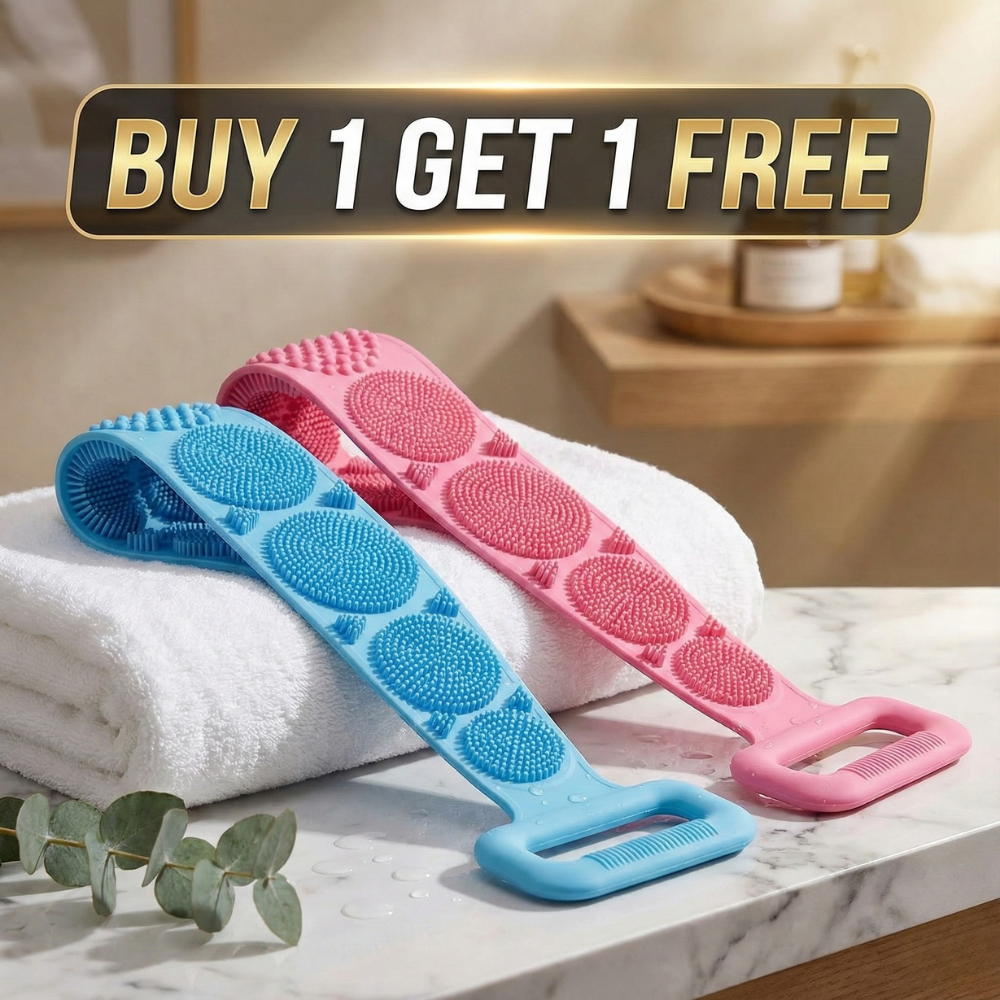 Eco-Friendly Silicone Bath Brush. (Buy 1 Get 1 Free)