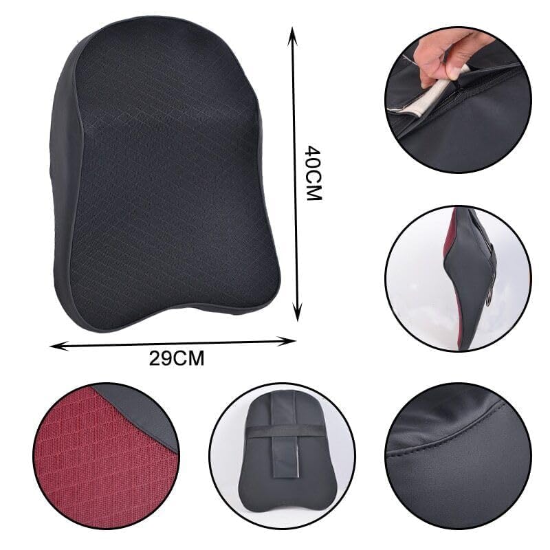 New Car Memory Foam Back Rest Cushion (Buy 1 Get 1 Free)