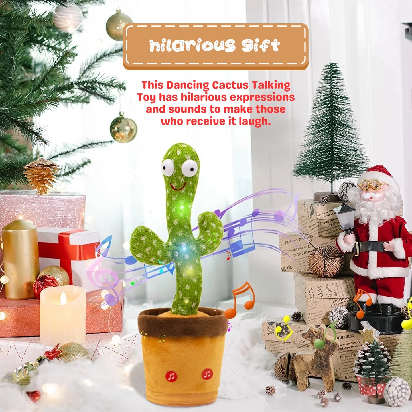 Dancing & Talking Cactus Toy