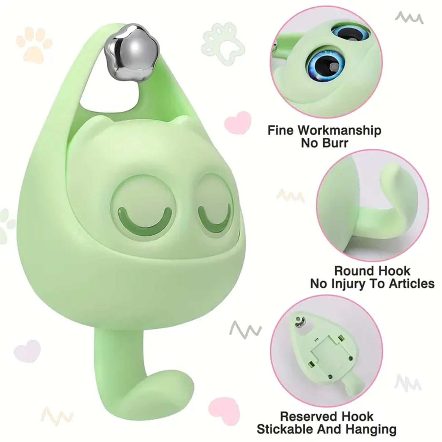 Cute Cat Key Hook ( Buy 1 Get 1 Free )