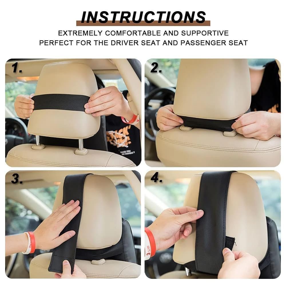 New Car Memory Foam Back Rest Cushion (Buy 1 Get 1 Free)