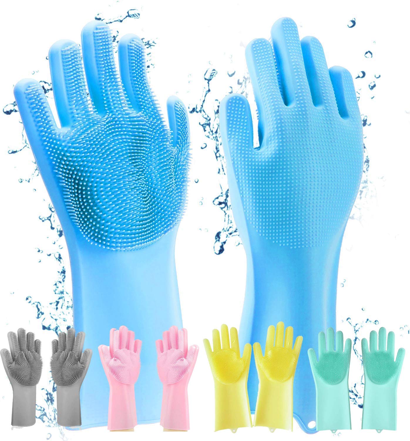 Silicone Reusable Gloves (Buy 1 Pair & Get 1 Pair Free).