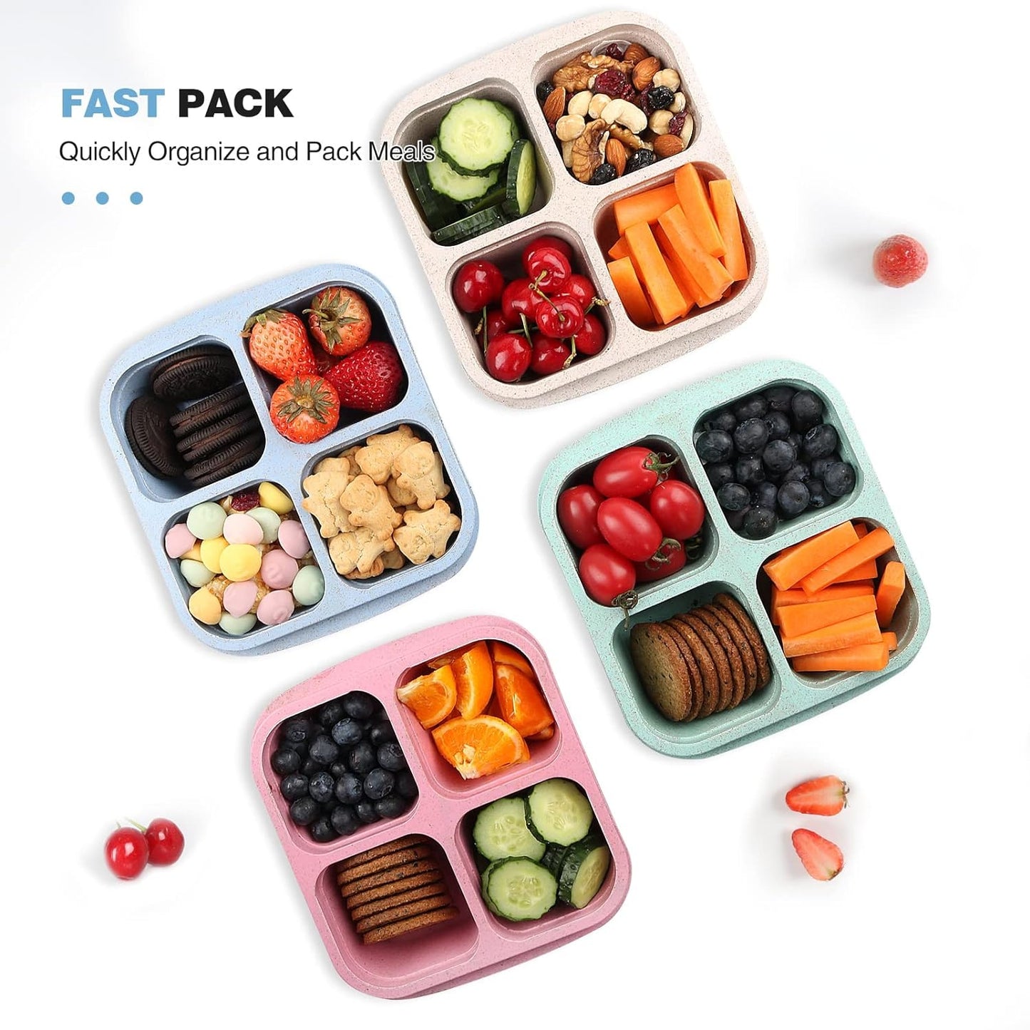 Bestic - Snack Containers (Pack of 4)