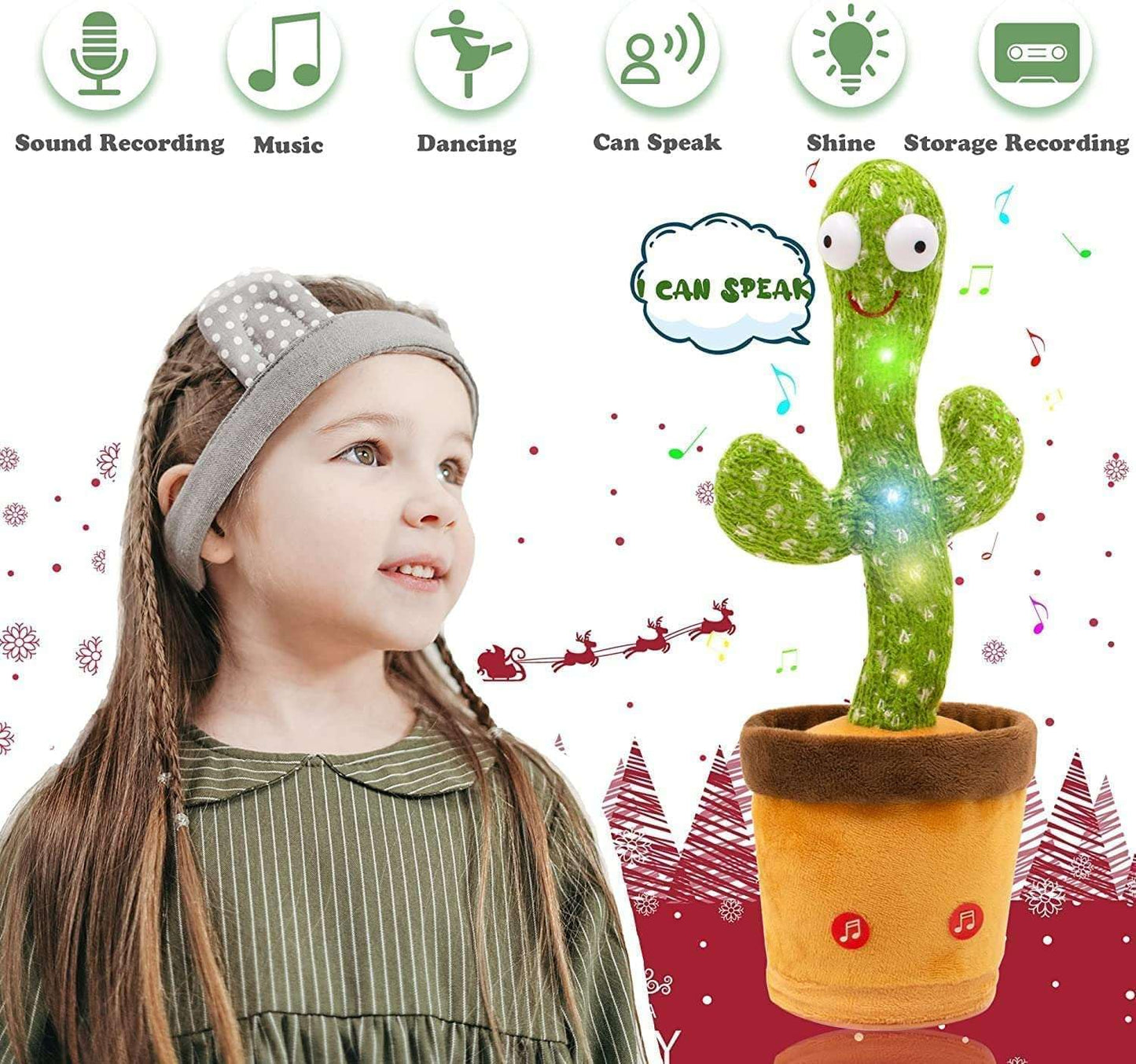 Dancing & Talking Cactus Toy