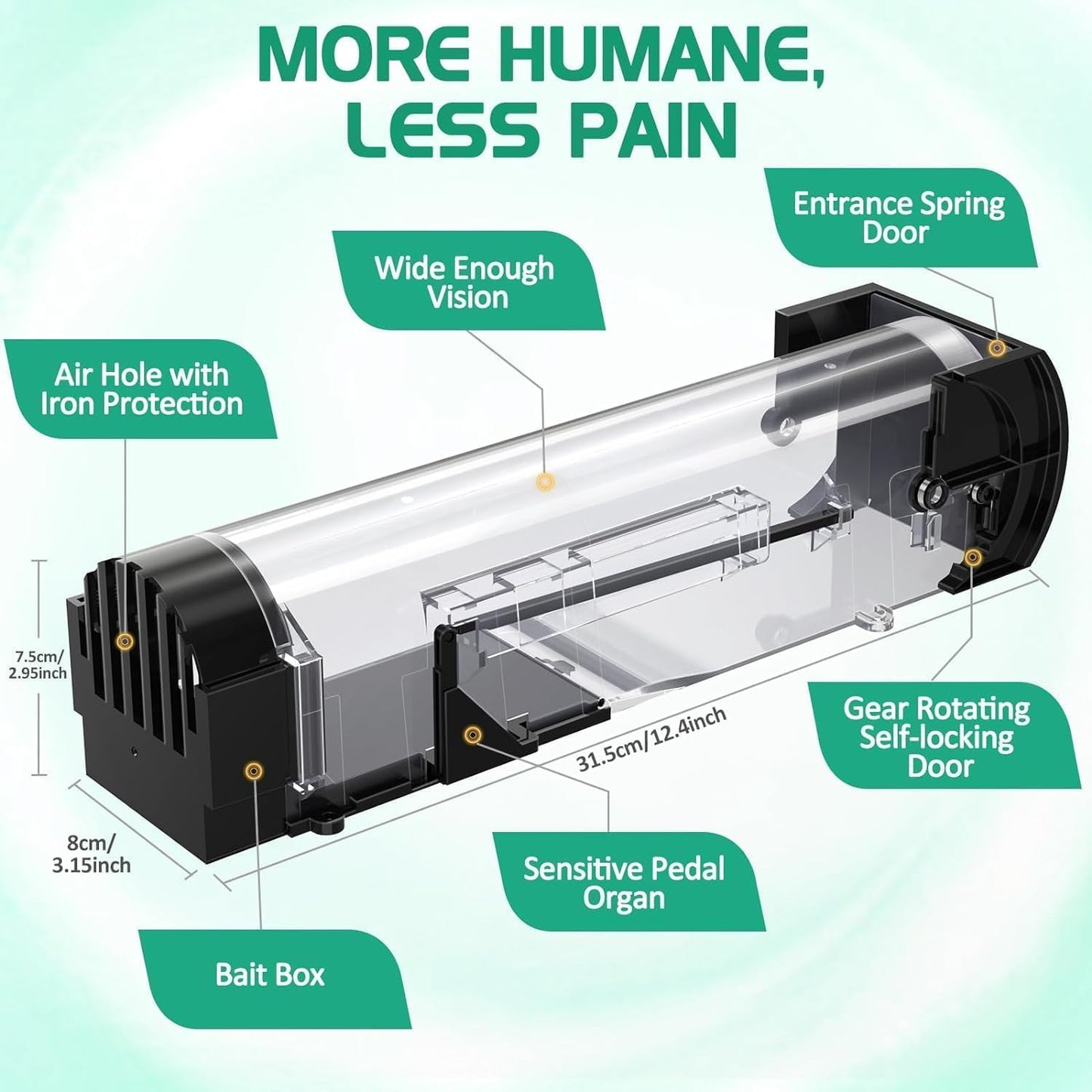 No Kill Reusable Mouse Trap