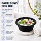 Collapsible Silicone Facial Ice Bowl..