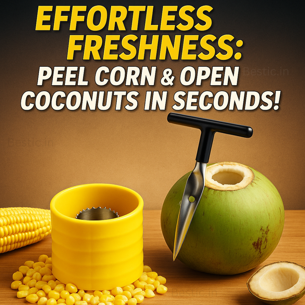 Kitchen Combo - Coconut Opener & Corn Peeler