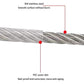 Heavy-Duty Stainless Steel Clothesline with Carabiner Hooks. 10 YEARS WARRANTY