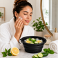 Collapsible Silicone Facial Ice Bowl..