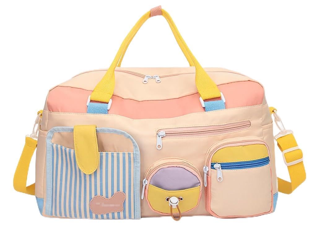 Colourblocked Duffel Bag
