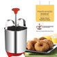 Stainless Steel Medu Vada/Donut Maker With Stand