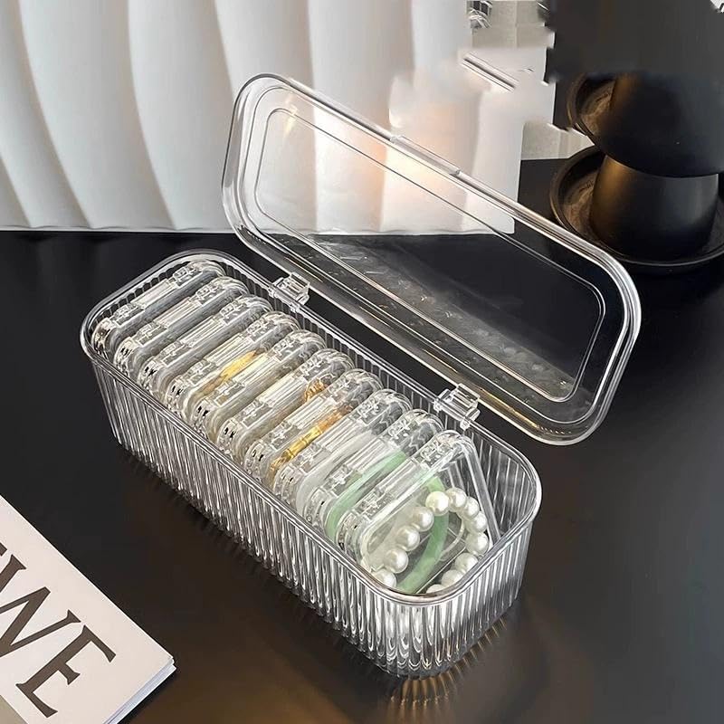 Acrylic Jewelry Organizer Box Set