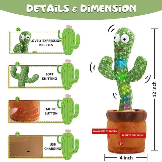 Dancing & Talking Cactus Toy