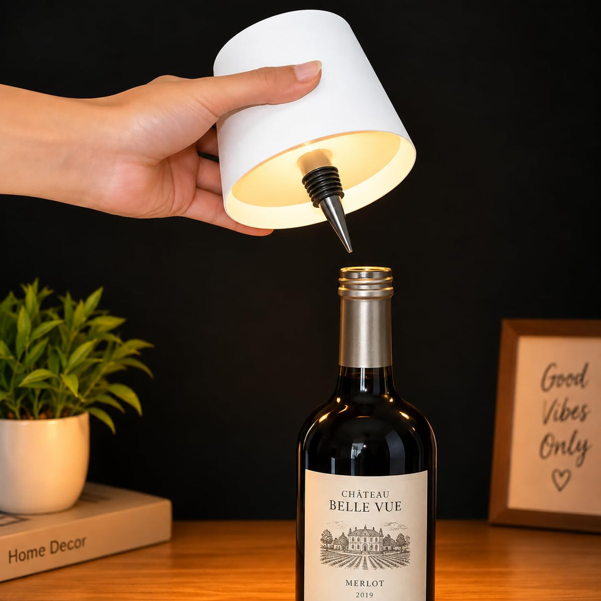 Aesthetic Bottle Lamp