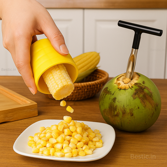 Kitchen Combo - Coconut Opener & Corn Peeler