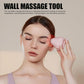 Trigger point self-massage ball with suction cup