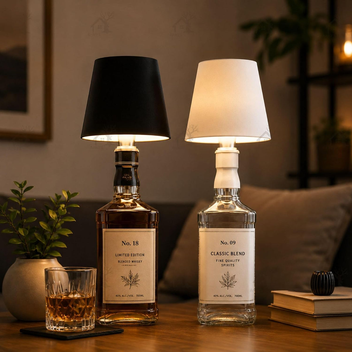Aesthetic Bottle Lamp