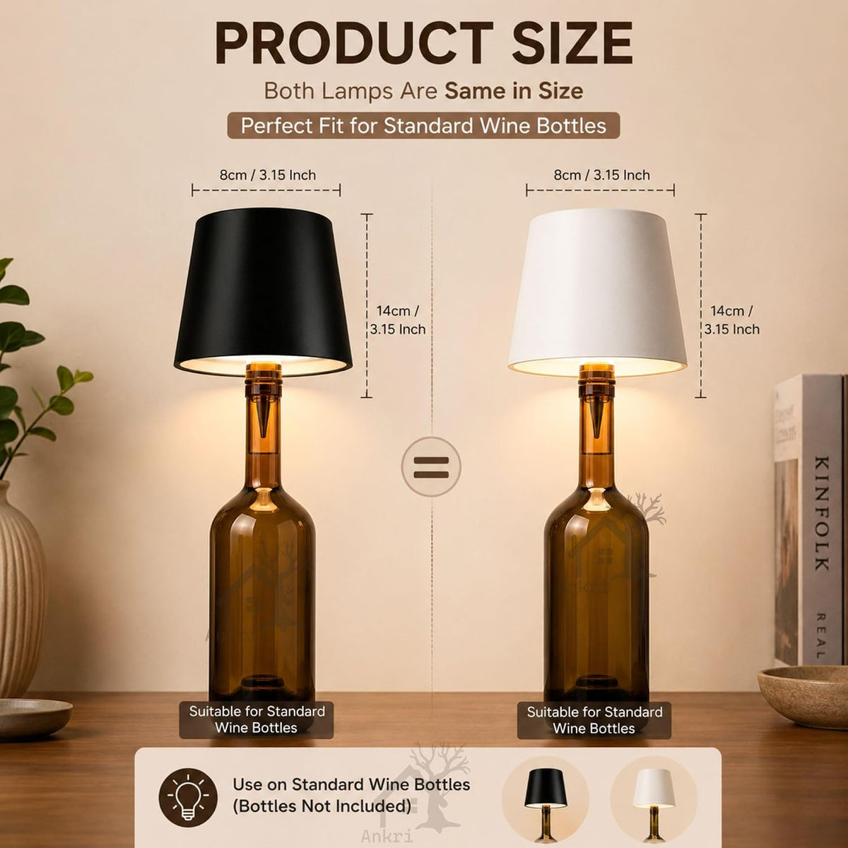 Aesthetic Bottle Lamp