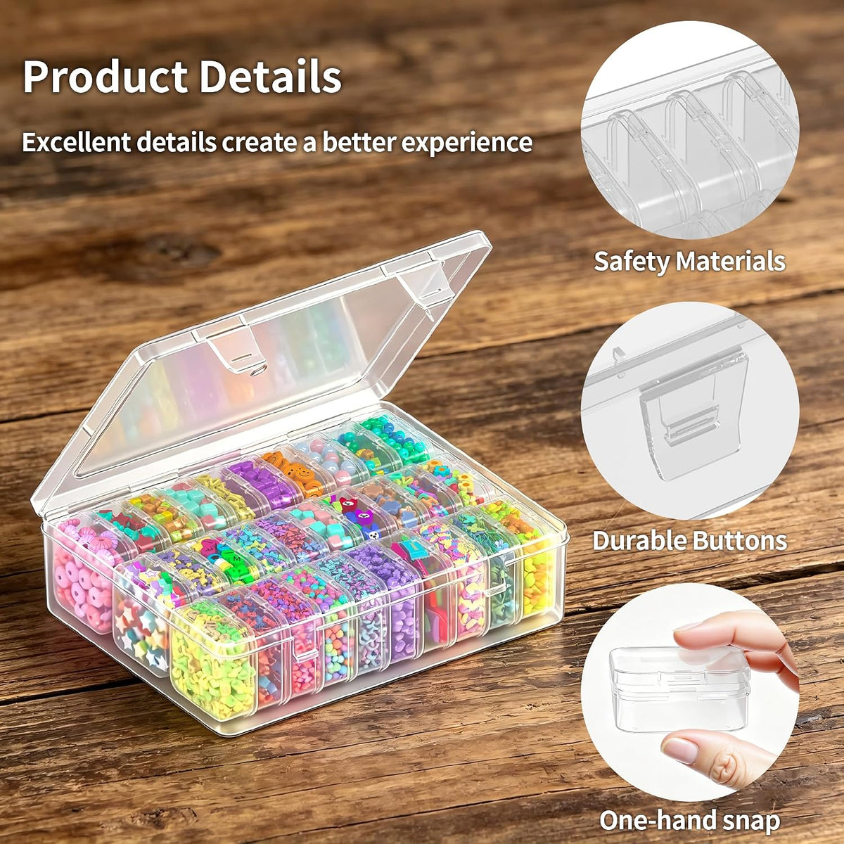 30 psc jewellry box organizer