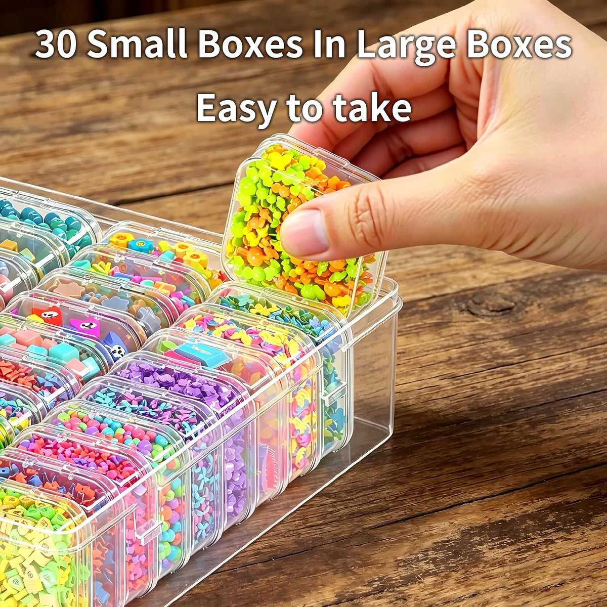 30 psc jewellry box organizer