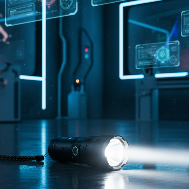 High Power Flashlight 2.0 (1 Year Warranty).