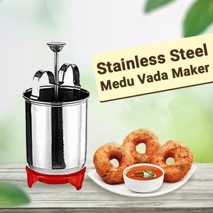 Menu Wada Machine Stainless Steel Medu Vada/Donut Maker With Stand – Bestic