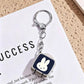 Cute Bunny Nail Cutter Keychain.