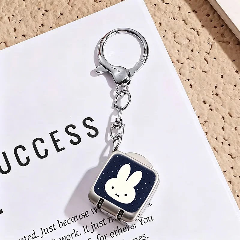 Cute Bunny Nail Cutter Keychain.