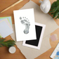 Baby Handprint & Footprint Kit + Free Photo Frame (Safe and Mess-free)